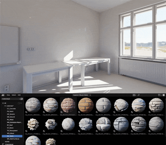 Création de matériaux réalistes dans le Shader Editor